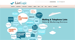 Desktop Screenshot of list-logic.co.uk